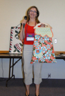 Genelle Voorhees, her "Knitting Bag"